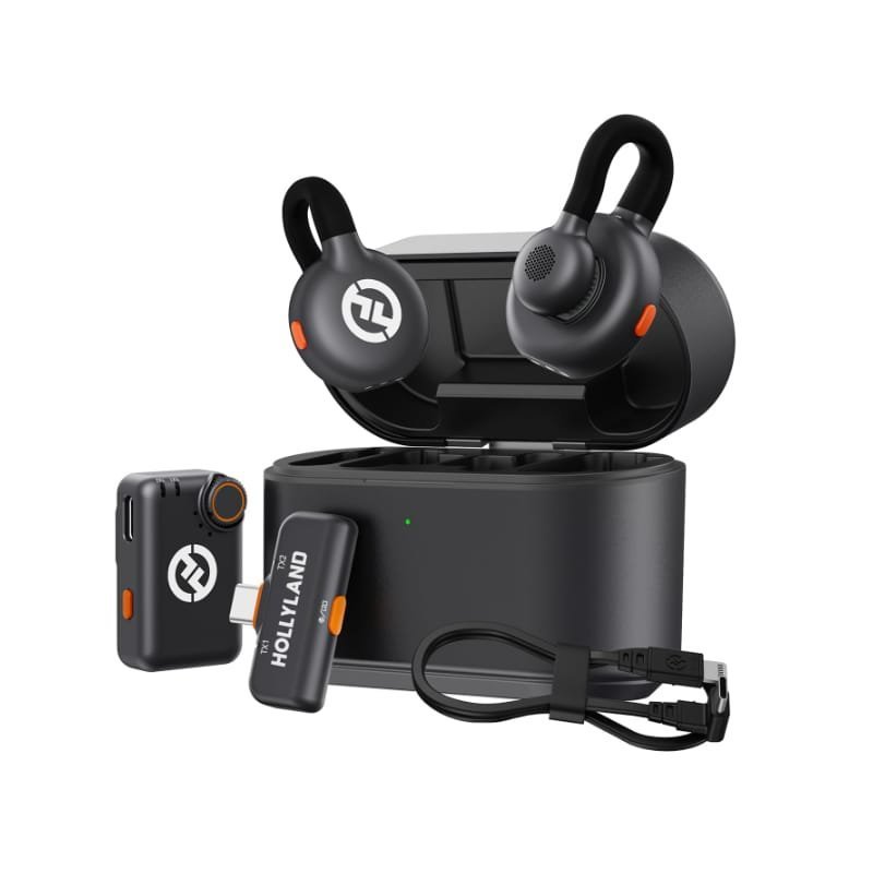 Hollyland Lark M2S with USB-C to Lightning