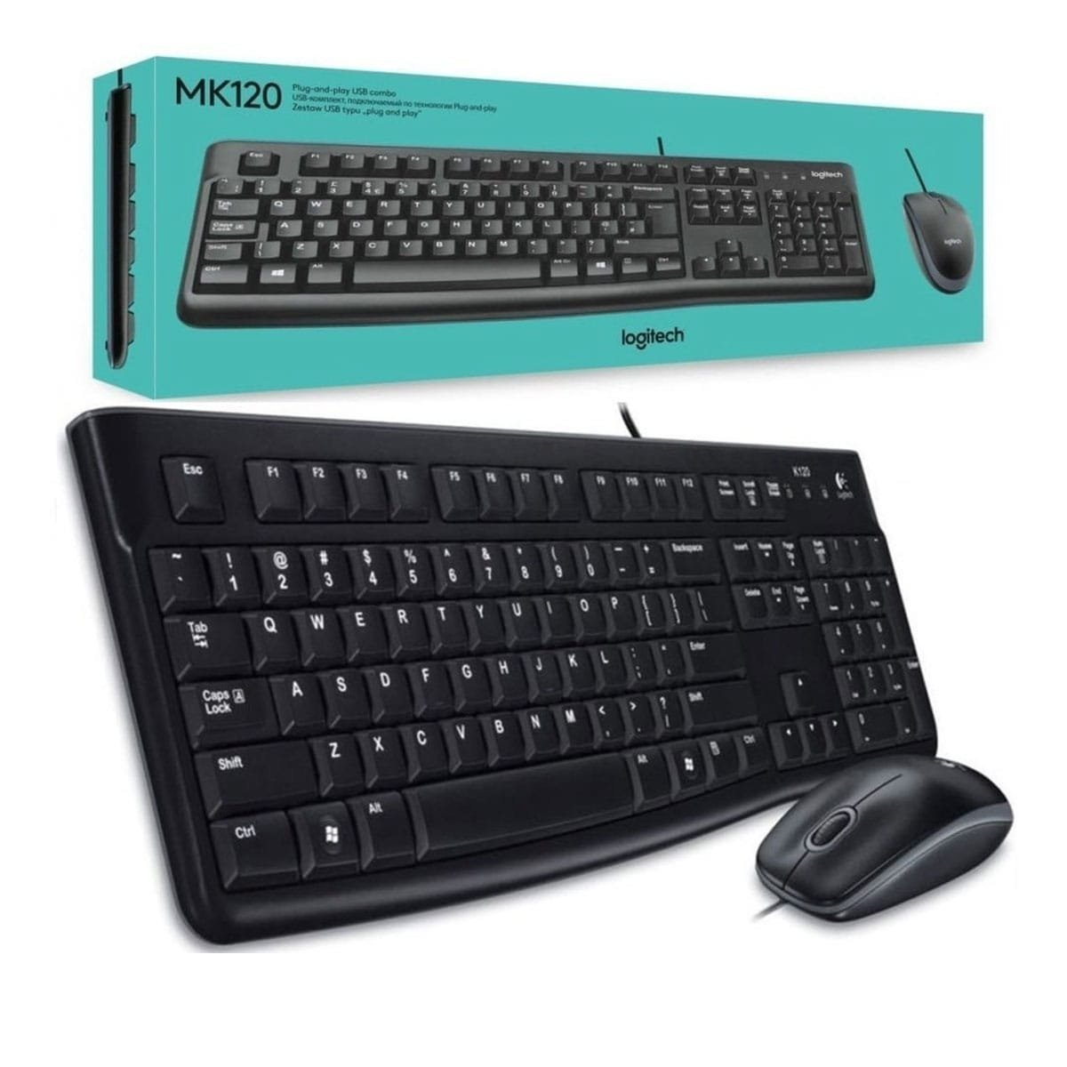 Logitech MK120 Keyboard and Mouse combo