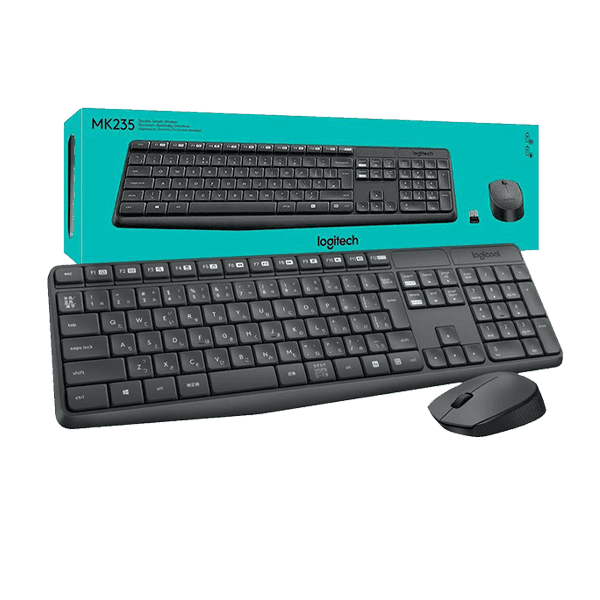 Logitech MK235 Wireless Keyboard and Mouse